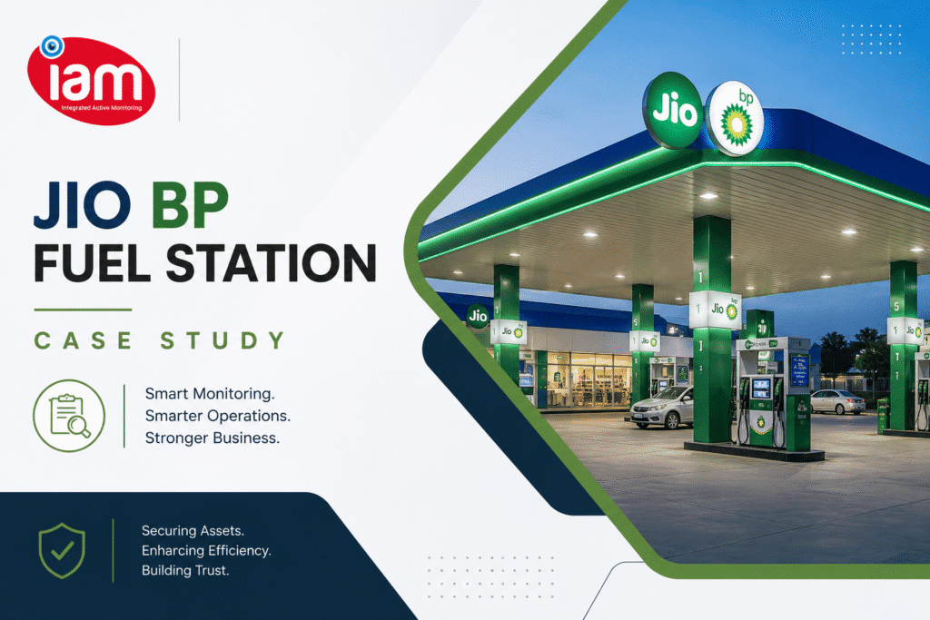 An image showing BP fuel station and