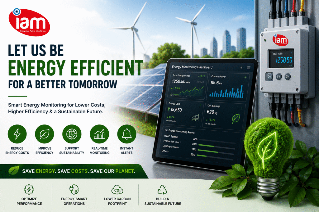 Integrated active monitoring smart energy efficient system