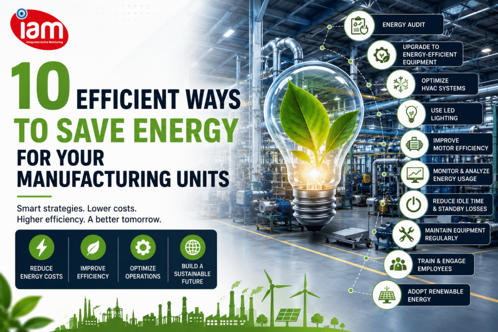 Ten ways to save energy by Integrated active monitoring 