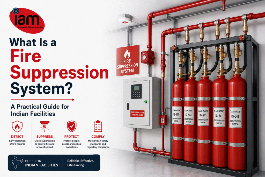 An image showing Fire supression technology by Smart Iam